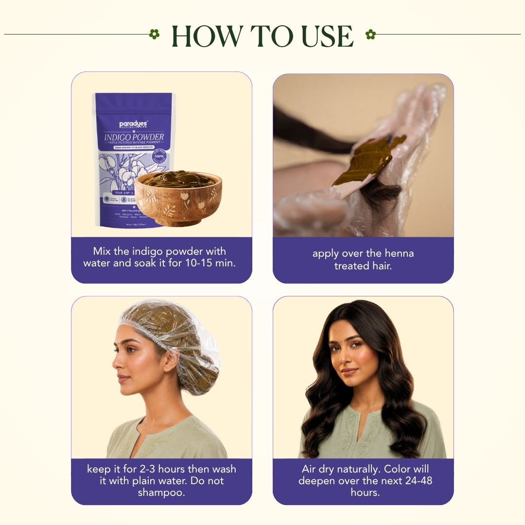 Paradyes Naturals Organic Indigo Powder