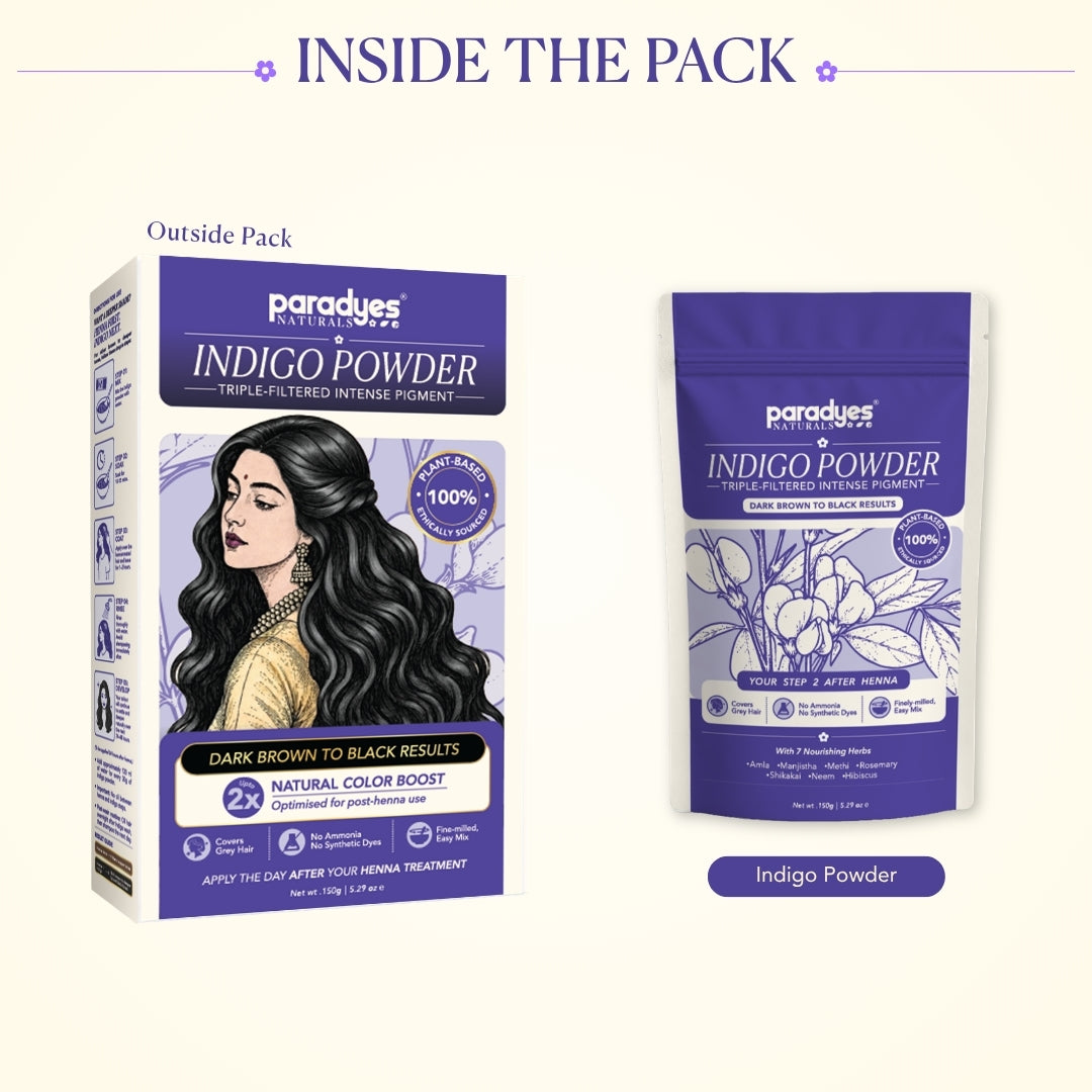 Paradyes Naturals Organic Indigo Powder