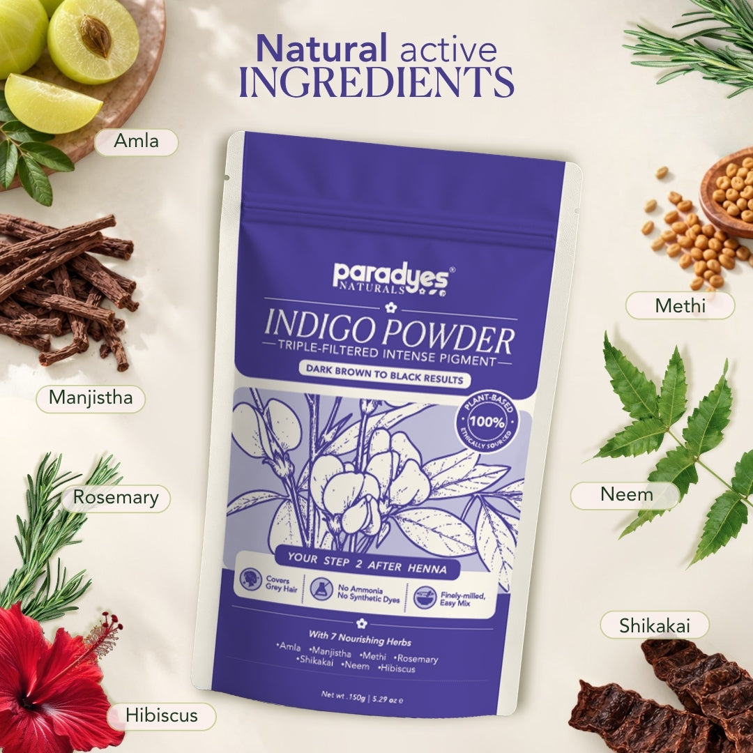 Paradyes Naturals Organic Indigo Powder