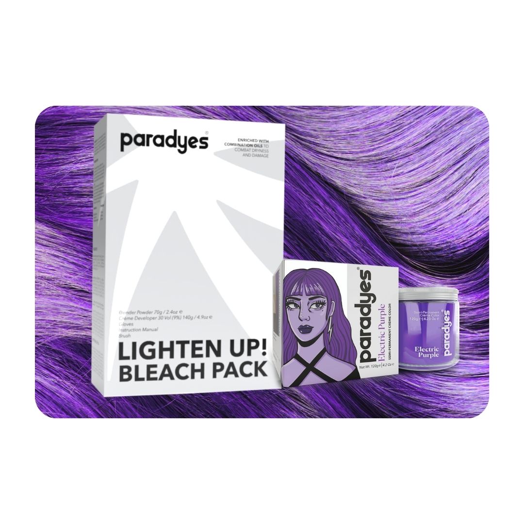 Electric Purple + Lighten Up! Bleach Pack