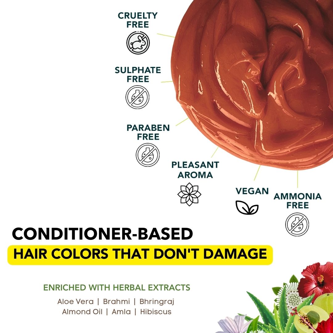 Ginger Copper Semi-Permanent Hair Color Paradyes