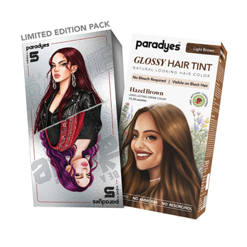 Hazel Brown Glossy Hair Tint