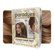 Hazel Brown Glossy Hair Tint with Anti Fade Brown Conditioner