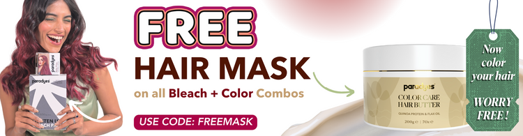 Free Hair Mask on Bleach+Color Combo