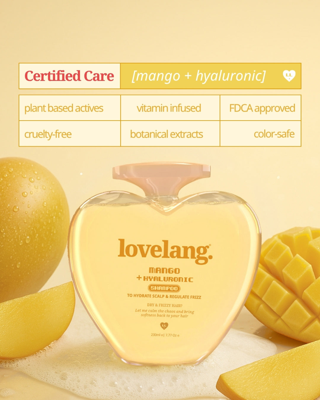 Mango + Hyaluronic Shampoo