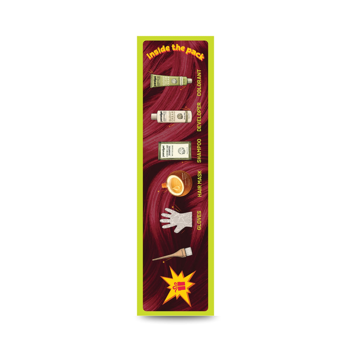 Mirchi Bomb Glossy Hair Tint