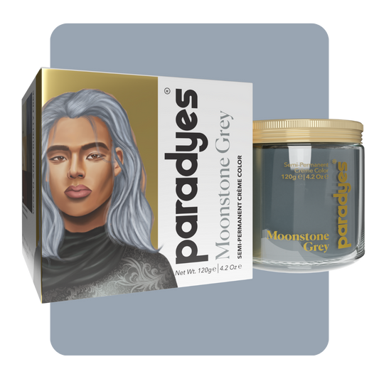Moonstone Grey Semi-Permanent Hair Color Paradyes
