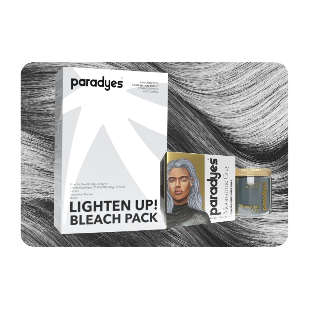 Moonstone Grey + Lighten Up! Bleach Pack