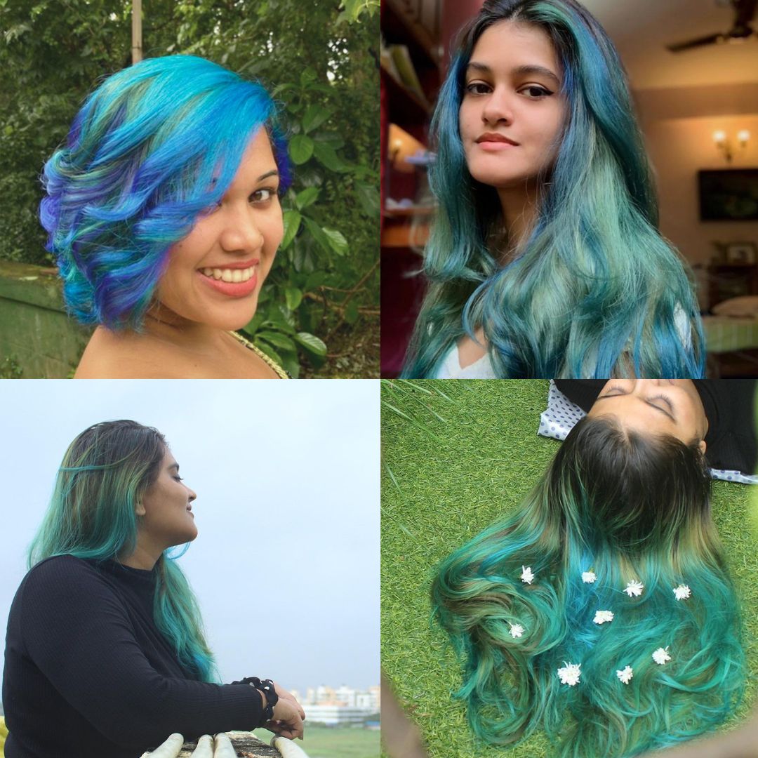 Ocean Mix Semi-Permanent Hair Colors Paradyes