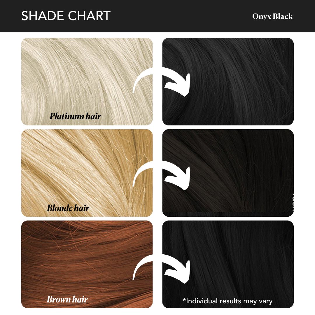 Onyx Black Semi-Permanent Hair Color Paradyes