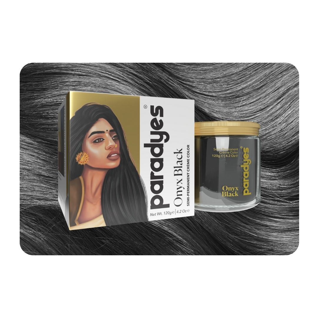 Onyx Black Semi-Permanent Hair Color
