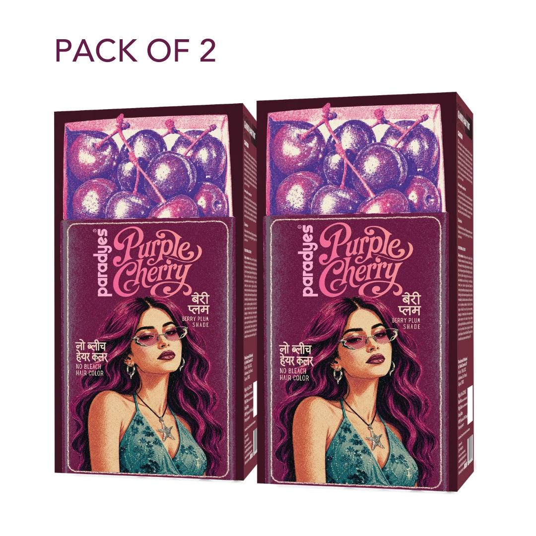 Berry Plum Glossy Hair Tint