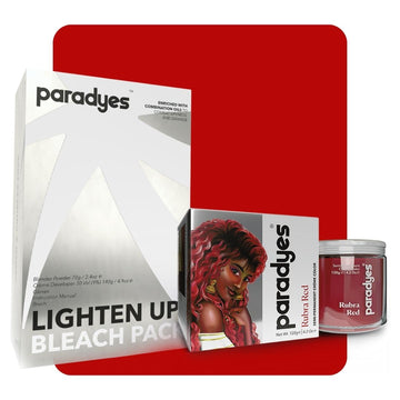 Rubra Red + Lighten Up! Bleach Pack Paradyes