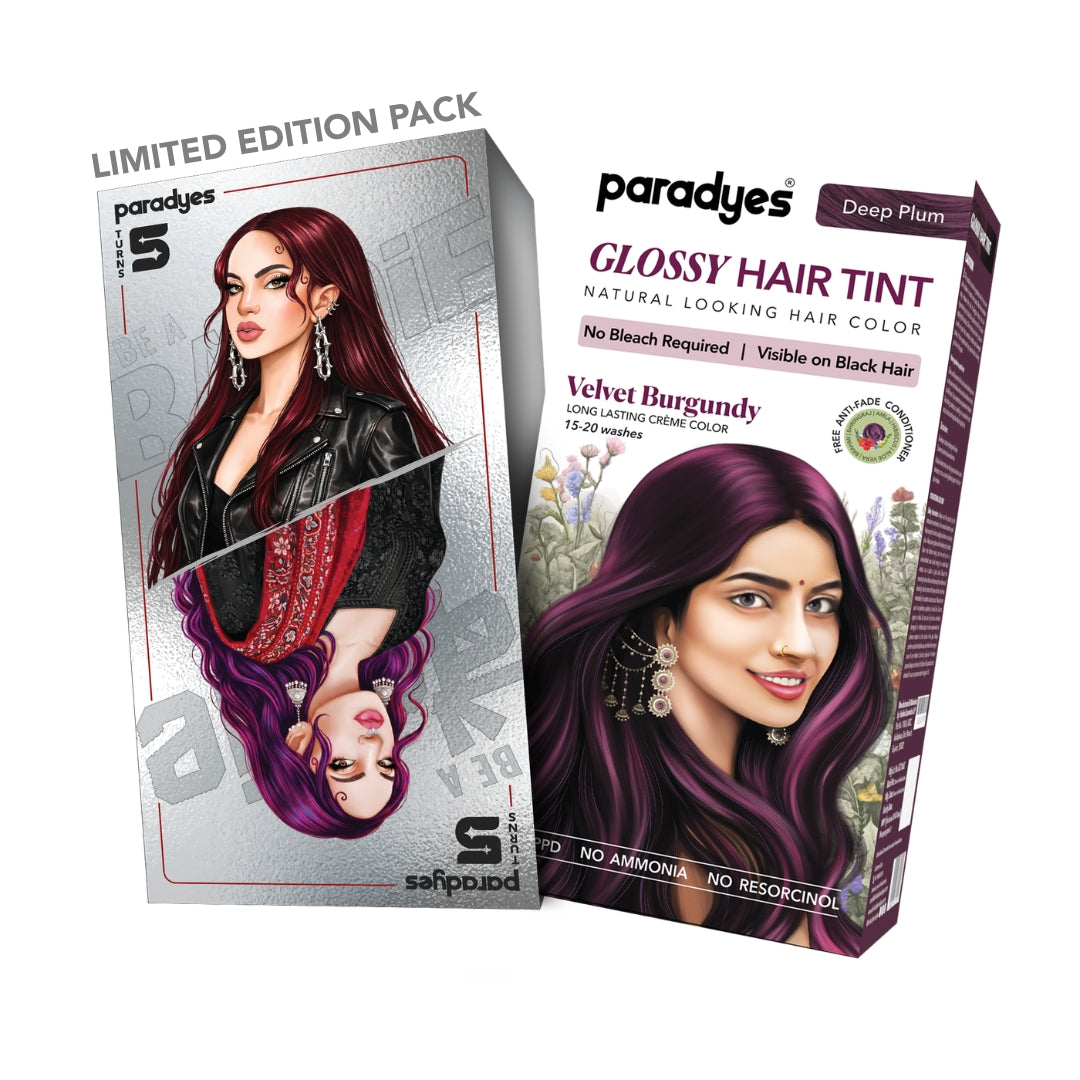 Velvet Burgundy Glossy Hair Tint