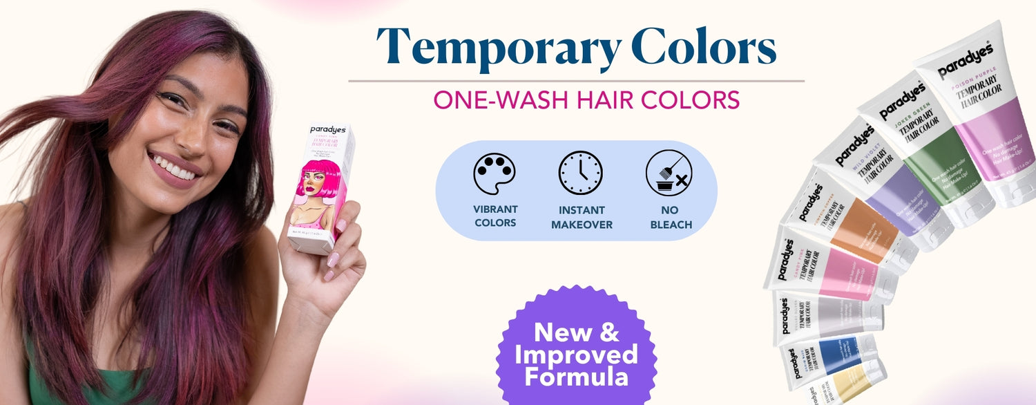 Paradyes is India's first semi permanent hair color brand