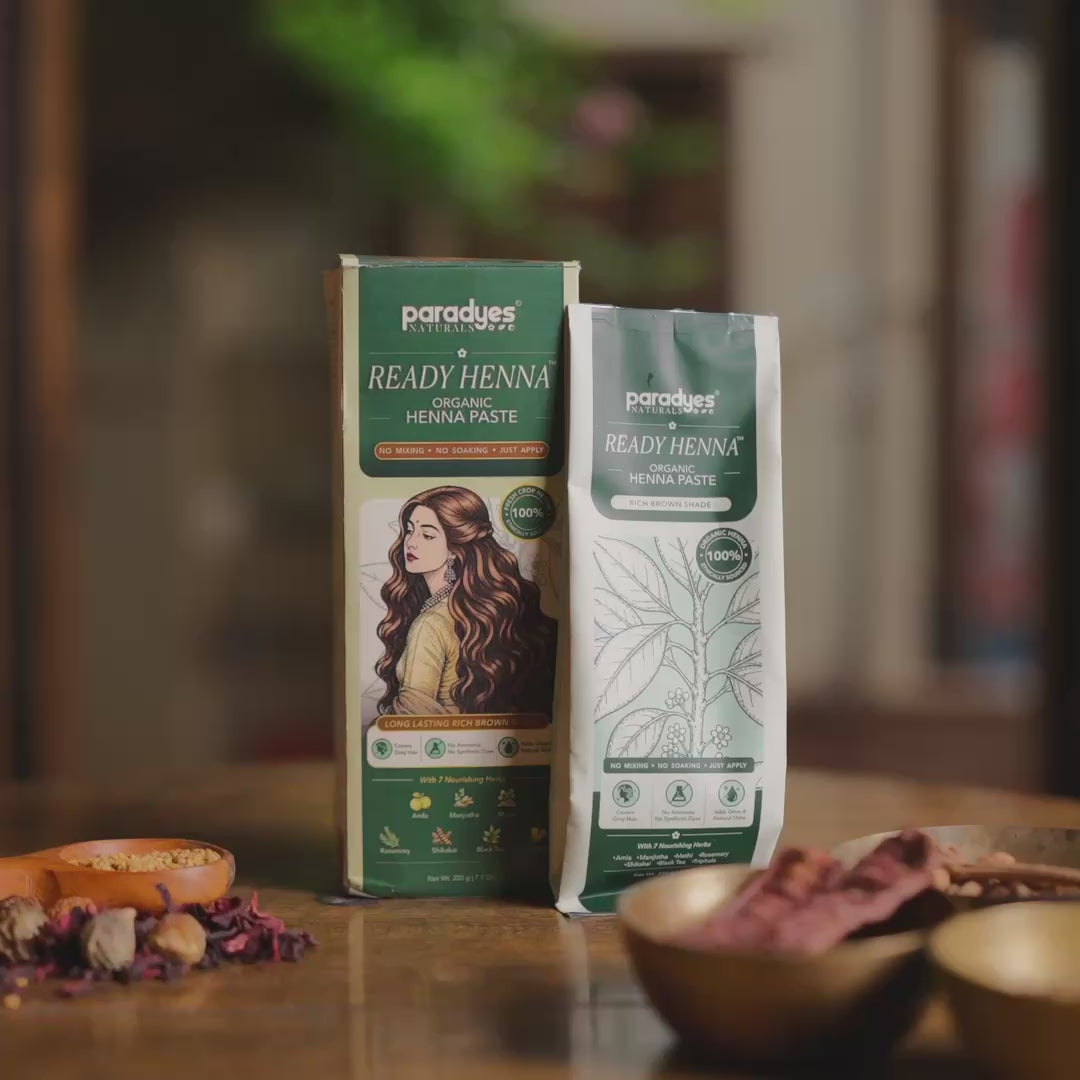 Load video: Paradyes Naturals Ready Henna Paste
