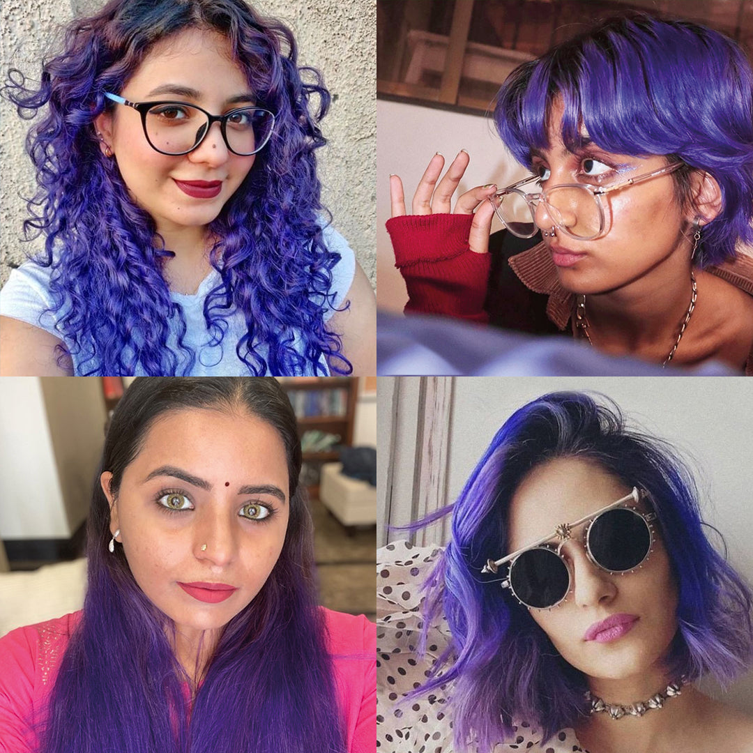 Shades of Purple Hair  Purple Hair Color Ideas  Garnier