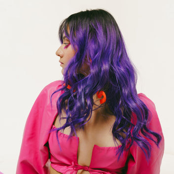 Electric Purple Semi-Permanent Hair Color Paradyes